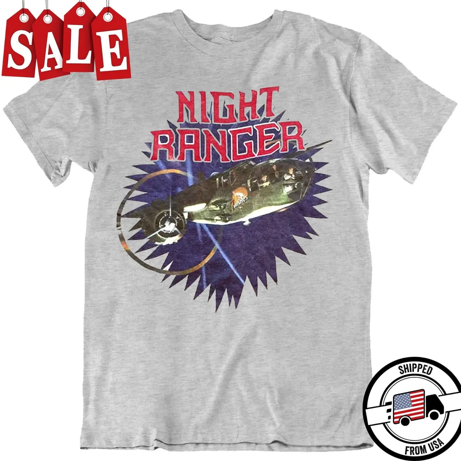 

Hot Night Ranger Unisex Unisex S-235XL NLS5.213