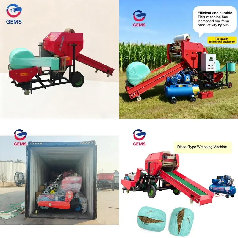 2026 CE Green Cattle Fodder Straw Tying Machine Wheat Straw Compressor Leaf Wrapping Grape Leaves Rolling Bay Leaf Packing