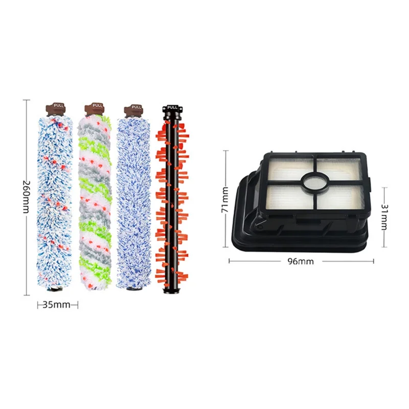 الصيف بيع تصفية فرشاة استبدال أجزاء الملحقات لبيسيل Crosswave 1866/1868/1926/1785/2225Z