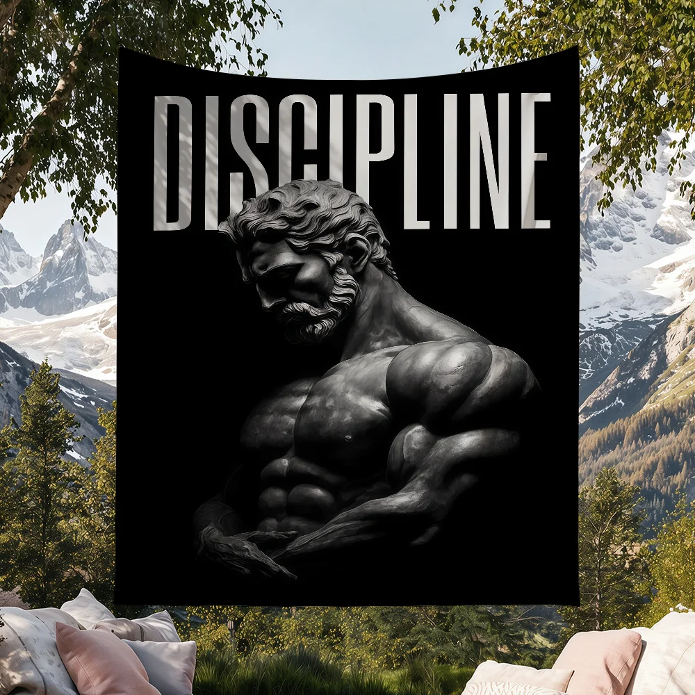 Bodybuilding GYM Inspirational Quotes flag Tapestries Outdoor Parties Wall Decor Camping Bedrooms Living Rooms Dorms Gifts