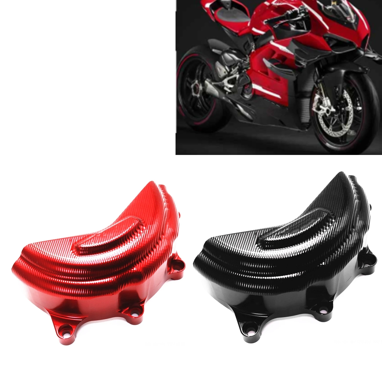 

For DUCATI PANIGALE V4 V4S 2018-2022 Engine Side Case Slider Protector Cover Guard Plate