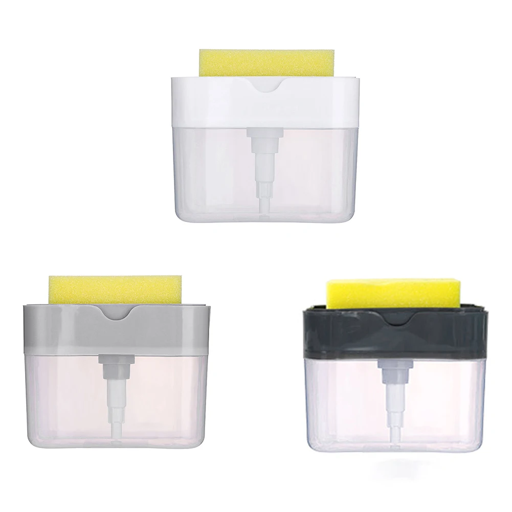 Plastic Detergent Shampoo Dispensers Automatic Liquid Soap Dispenser ABS Foam Soap Pump for Kitchen Bathroom Device