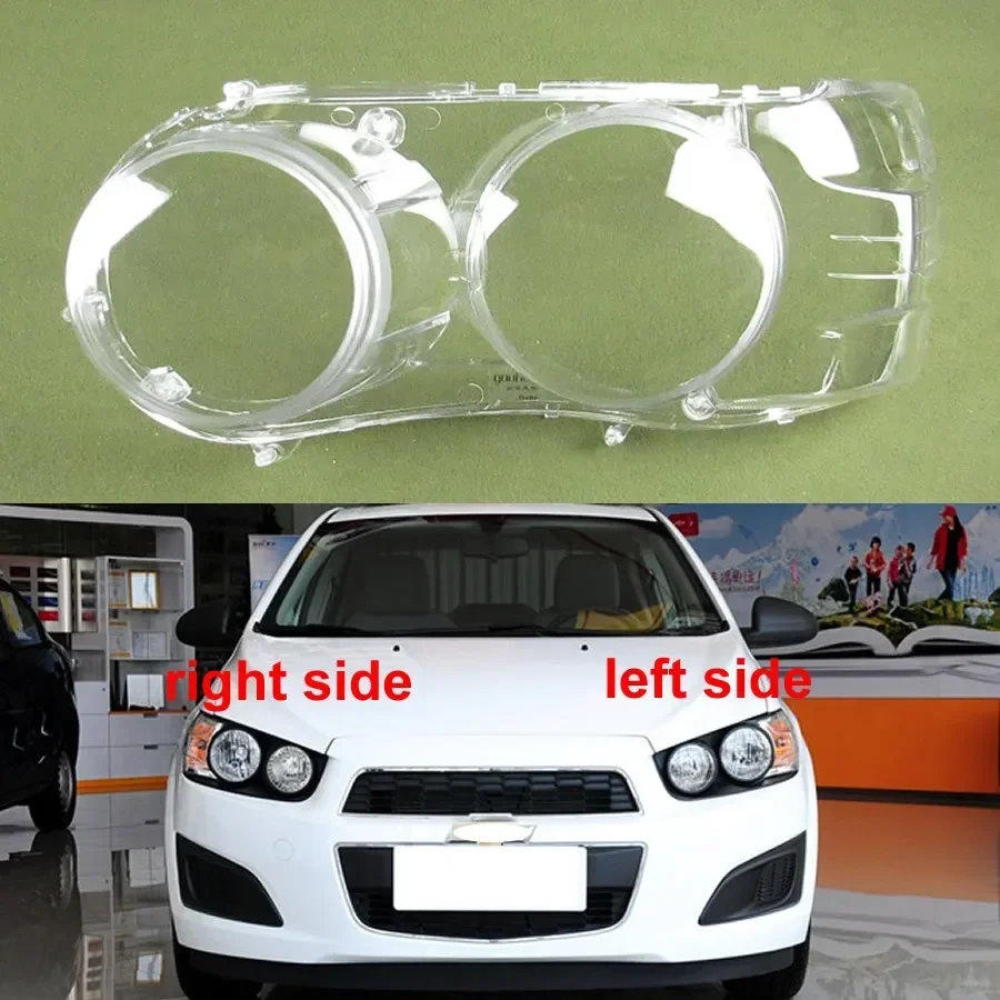 

Прозрачный Абажур для передней фары из оргстекла для Chevrolet Aveo 2011 2012 2013
