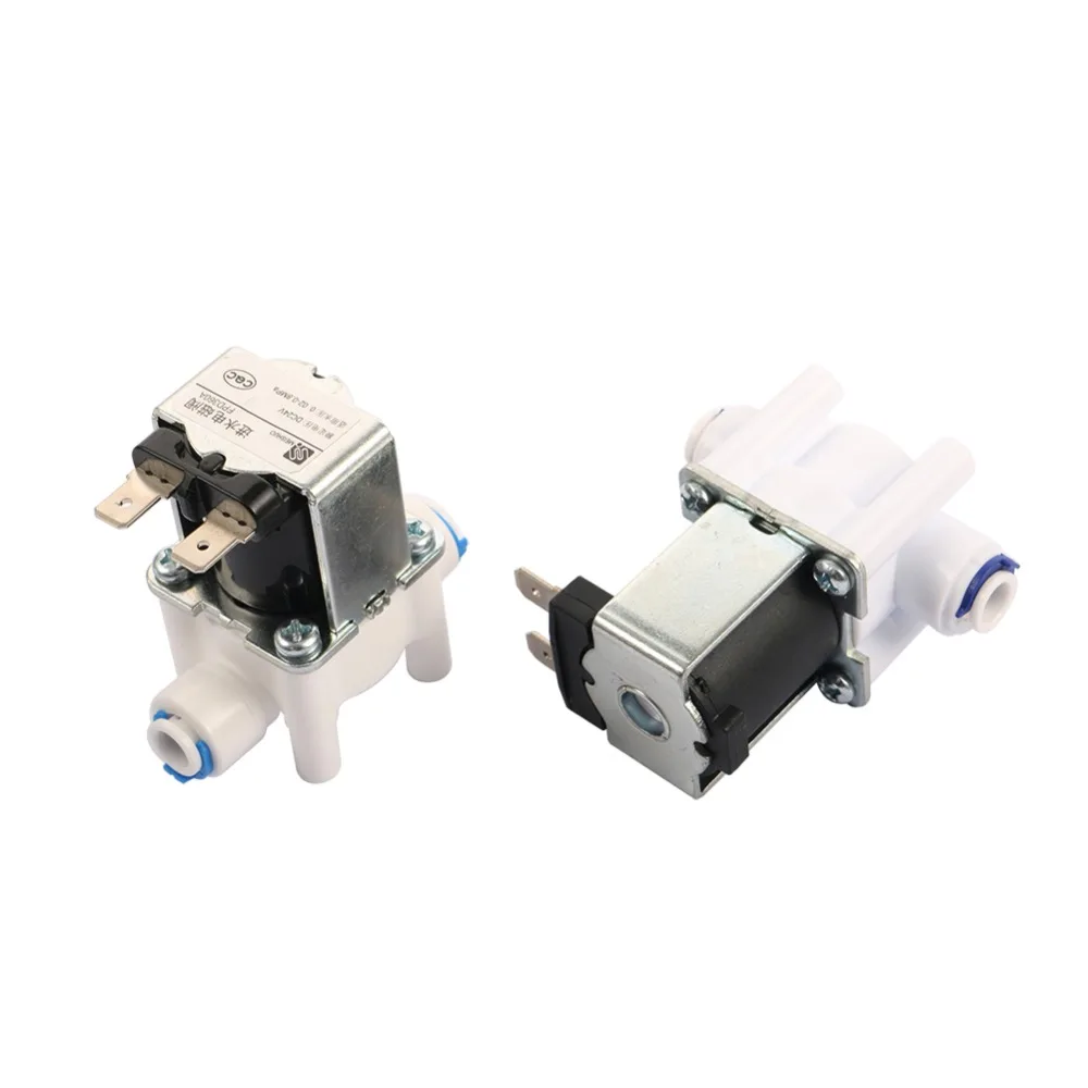 DC 12V AC 220V válvula solenoide de entrada eléctrica normalmente cerrada 1/2 \