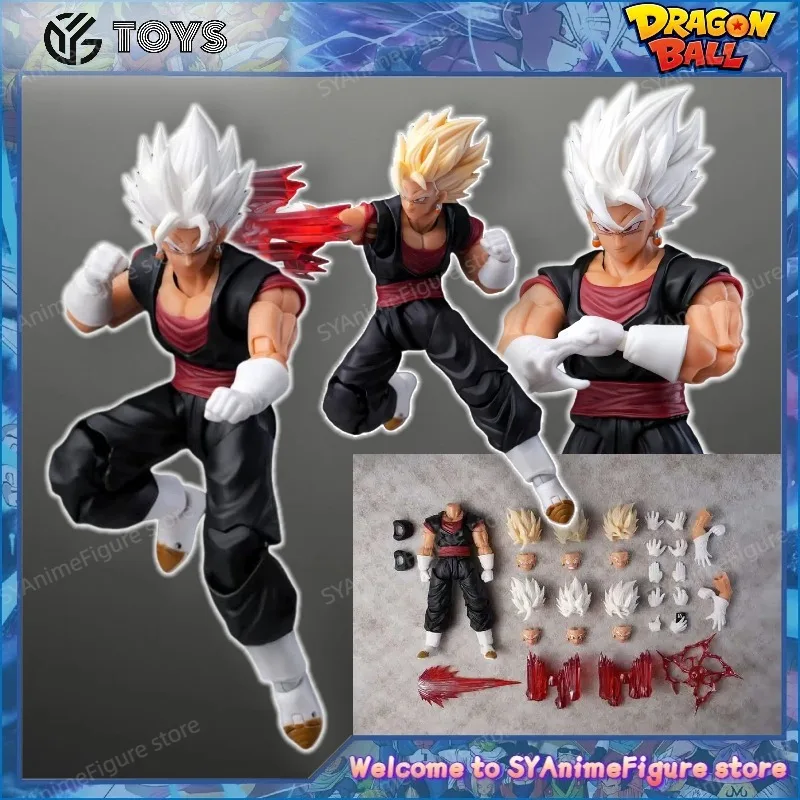 Brand New [Arrived Soon! 】YGmw Studio Dragon Ball Z Weekly Color Version Vegetto 1/12 Scale Action Figure Anime Toy Gift