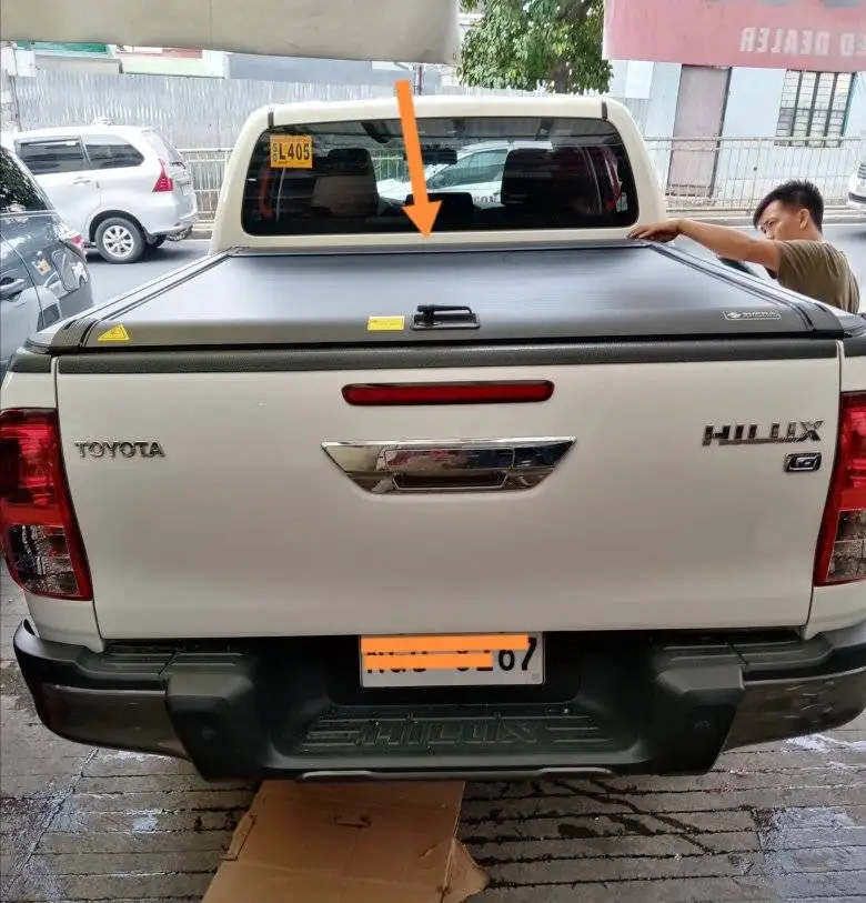 Pickup tonneau cover roller shutter lid for Great wall power POER GWM cannon JAC T8 maxus T60 dmax d-max bt50 bt-50 hunter f70