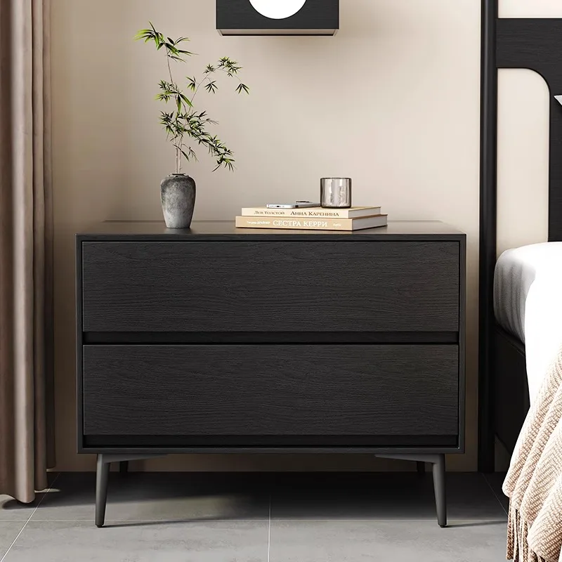 

Simple Trendy Bedside Table Nordic High-end Feeling Beauty Luxury Night Table Exquisite Storage Meble Bedroom Furnitures