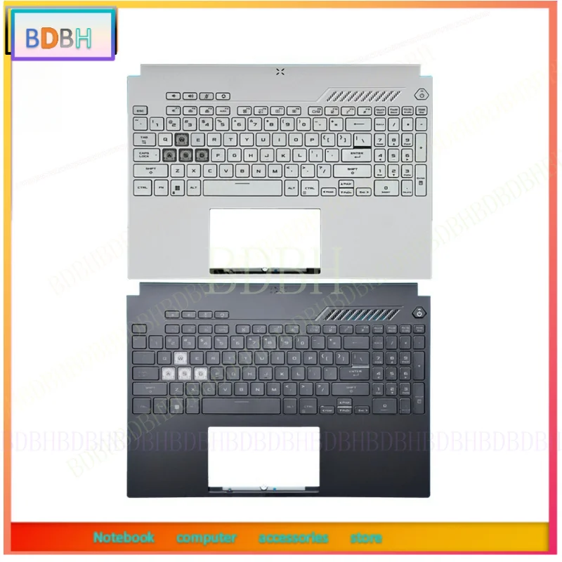 New Asus TUF Gaming A15 FA507 FA507R FX507 FX517 Palmrest Keyboard Backlit US
