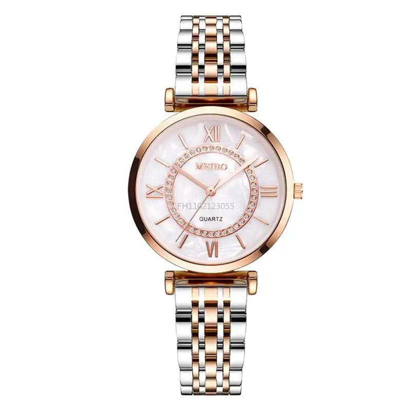 Women Dress Watch Luxury Crystal Watch Quartz Watches Ladies Luxury Women Wristwatch Stainless steel Clock reloj mujer