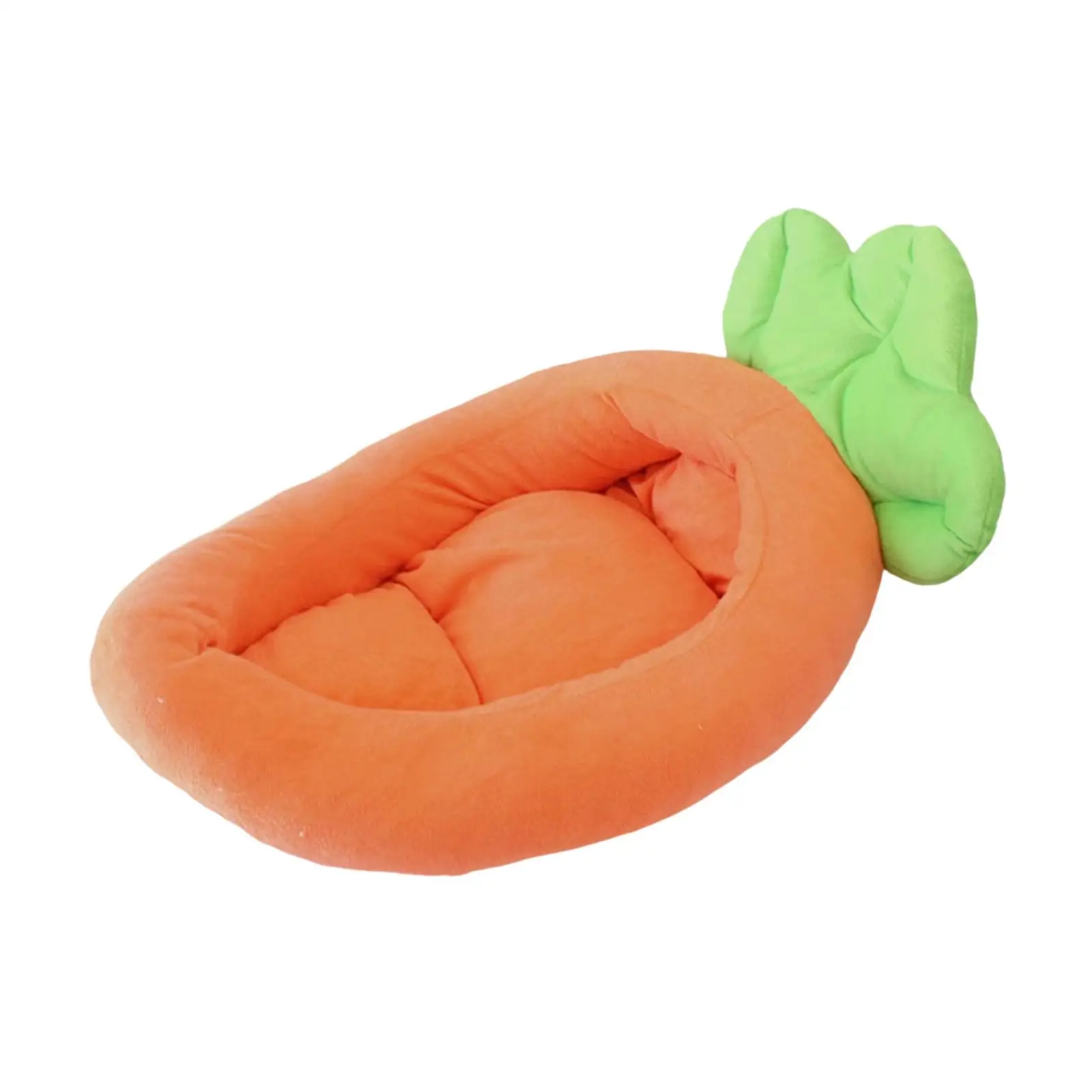 Cat Dog Bed Comfortable Carrot Shape Dog Cushion Cat Beds for Indoor Cats Sofa Lounger for Small Dogs Small to Medium Pets Cats