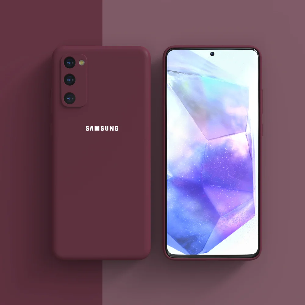 Luxuriöse Flüssigsilikonhülle für Samsung Galaxy S20 S21 S23 S24 S25 FE S26 S22 Plus Ultra Soft-Touch Stoßfeste Rückabdeckung Funda – Detail 14