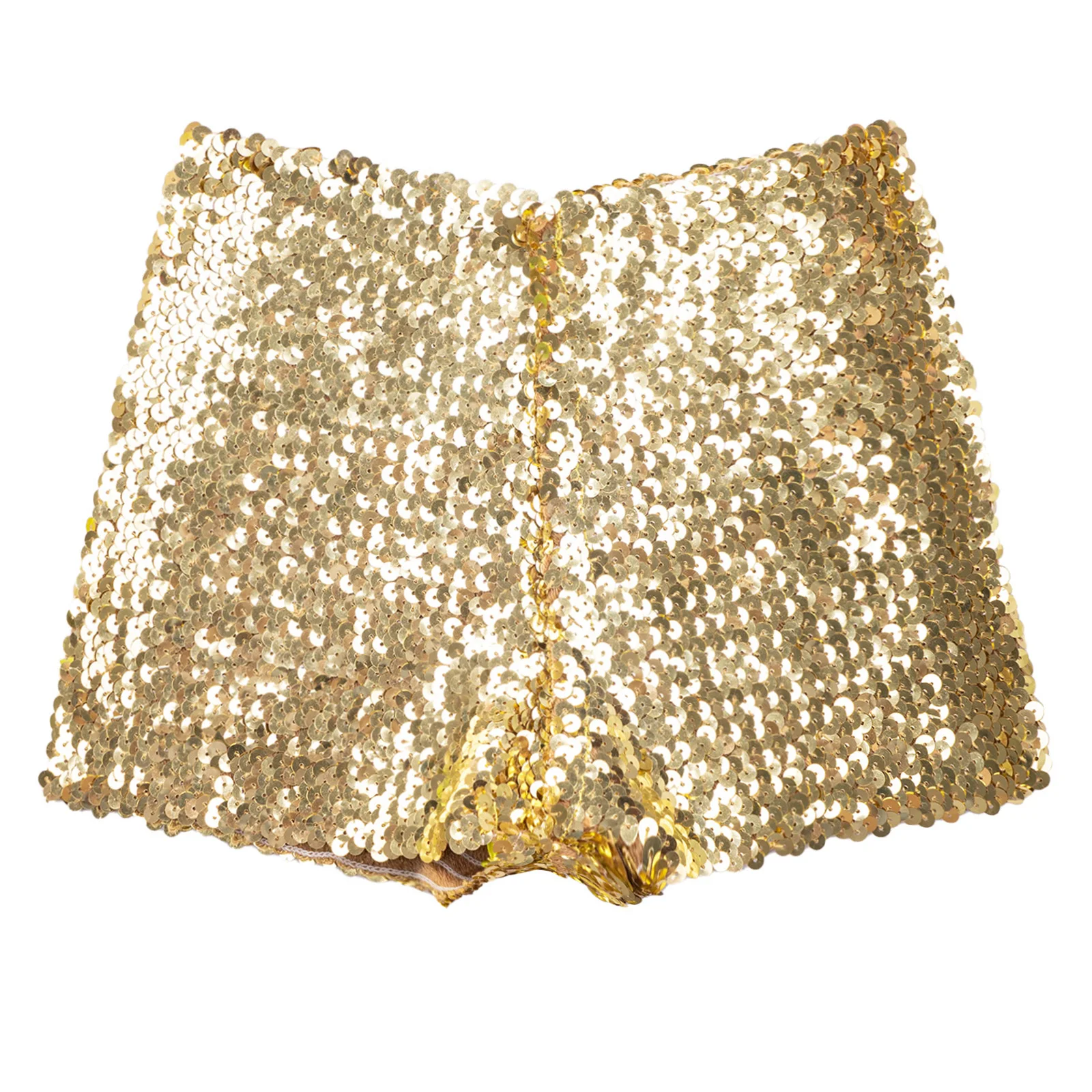 Children Girls Sparkle Sequins Dance Shorts Hip Hop Jazz Dance Performance Costume Athletic Tumbling Yoga Gymnastics Short Pants