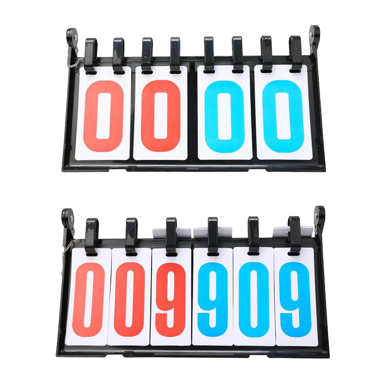 

Desktop Scoreboard Portable Foldable Scorer Flip Score Keeper Scoreboard for