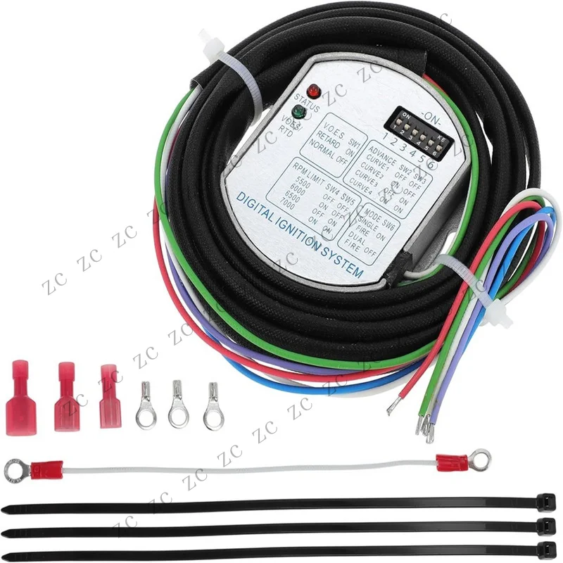 S+ New 53-644 Electronic Ignition Module For Harley Dyna Programmable Single Fire