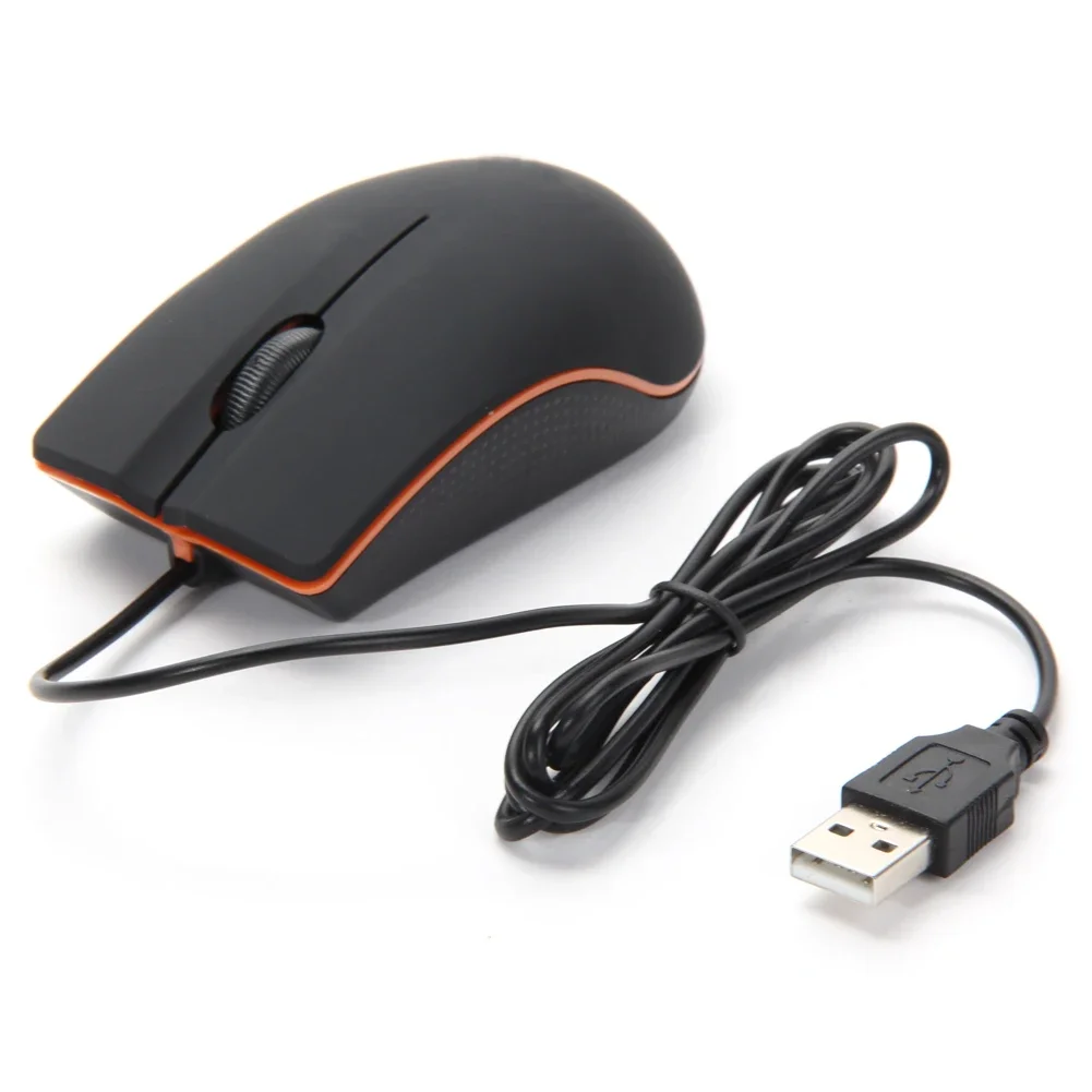 Wired Mouse Mice USB 2.0 Wired Scroll Wheel Mouse For PC Laptop Notebook Mice Wired Scroll Wheel Mouse Symmetrical Design Newest