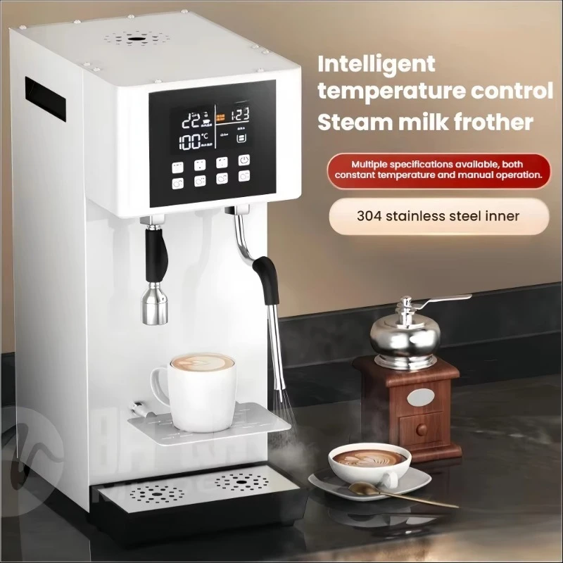 Intelligent Control Panel Stainless Steel Electric 20L/h Steam Boiler, Plug and Play, Suitable for Bubble Tea Shop
