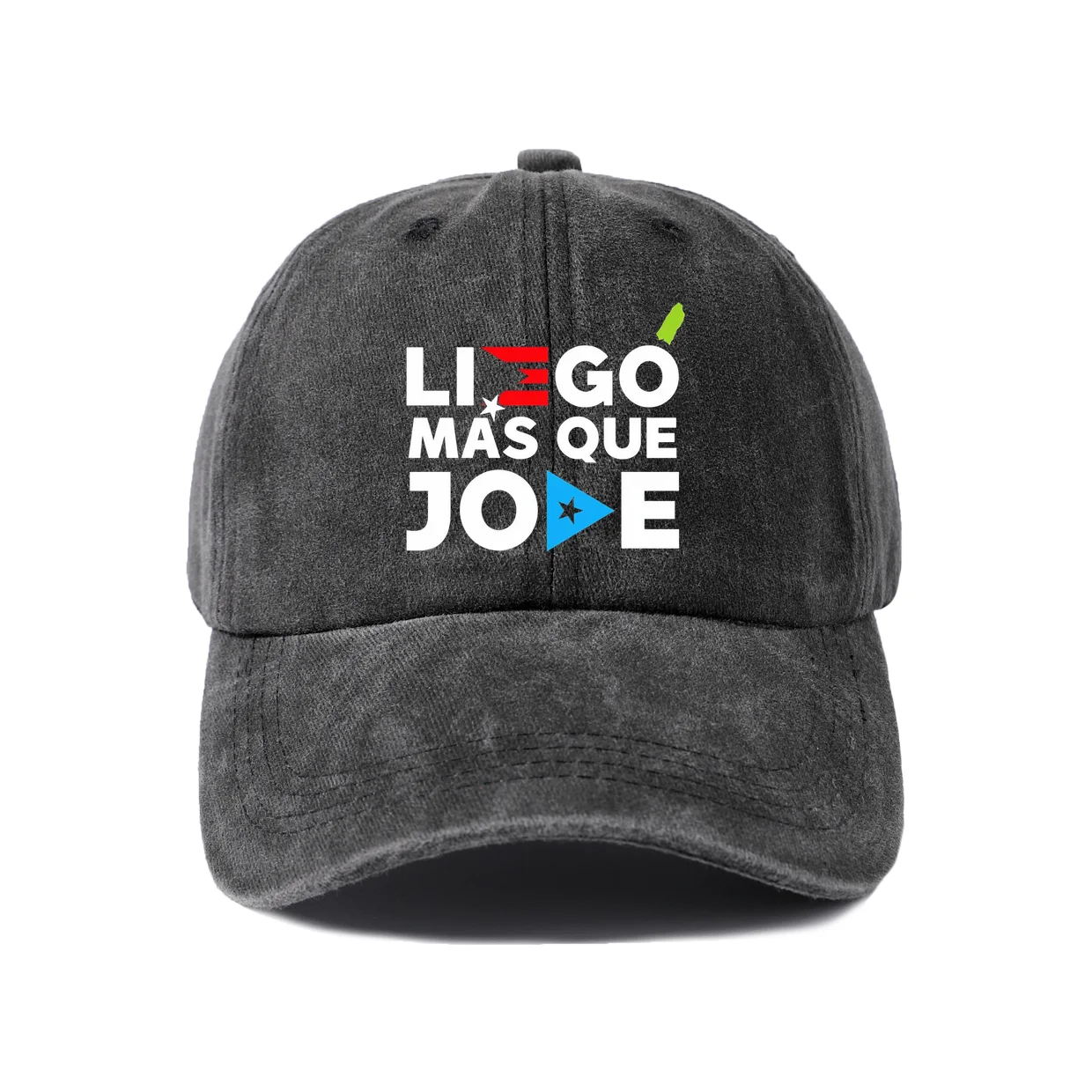 Spanish Love Quote Graphic Baseball Cap, Vintage Washed Adjustable Unisex Dad Hat, Streetwear Gift