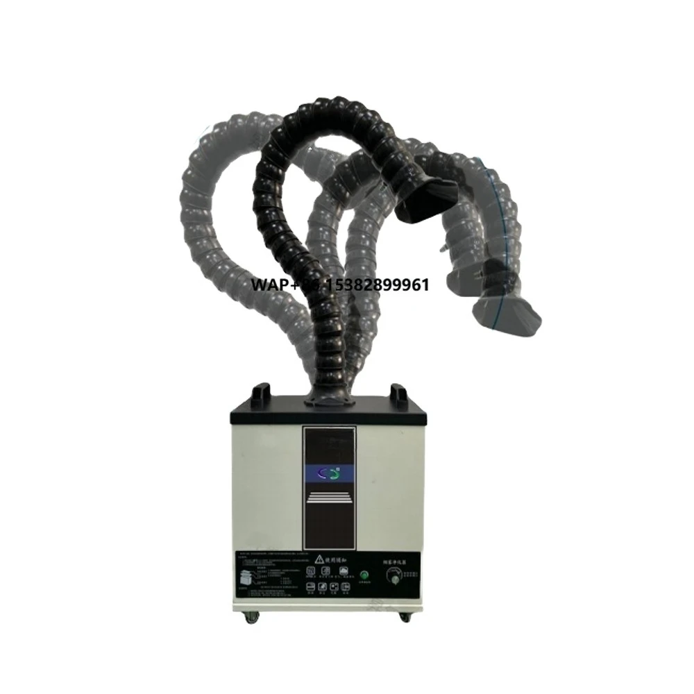 

Industrial Portable Soldering Station with Carbon Filter New Condition Gas/Smell/Smog Fume Absorption Air Cleaning Equipment