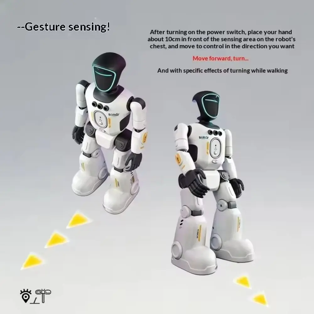 Gesture Sensing RC Robot Dancing Function Programming Function Intelligent Robot 2.4G Remote Control Recording Function
