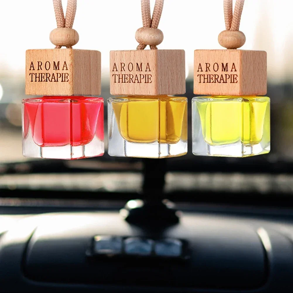 Car Perfume Pendant Include Essential Oil Air Fresheners Universal Car Supplies Novelty Auto Flavoring Car Fragrance Decorations