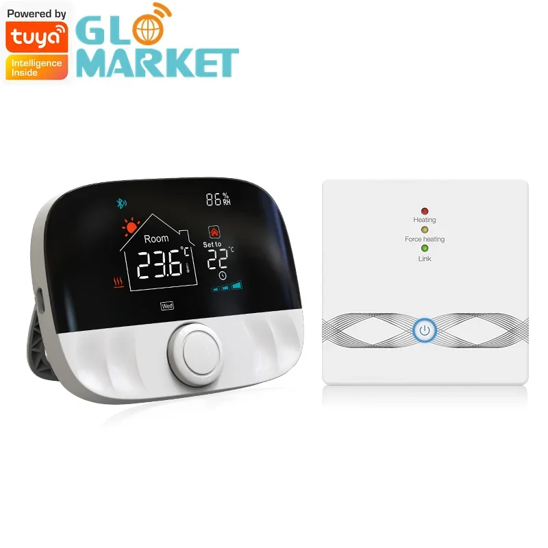 Wifi Smart Thermostat Electric Floor Heating Controller Water Gas Heating Digital Programmable 433RF Thermostat