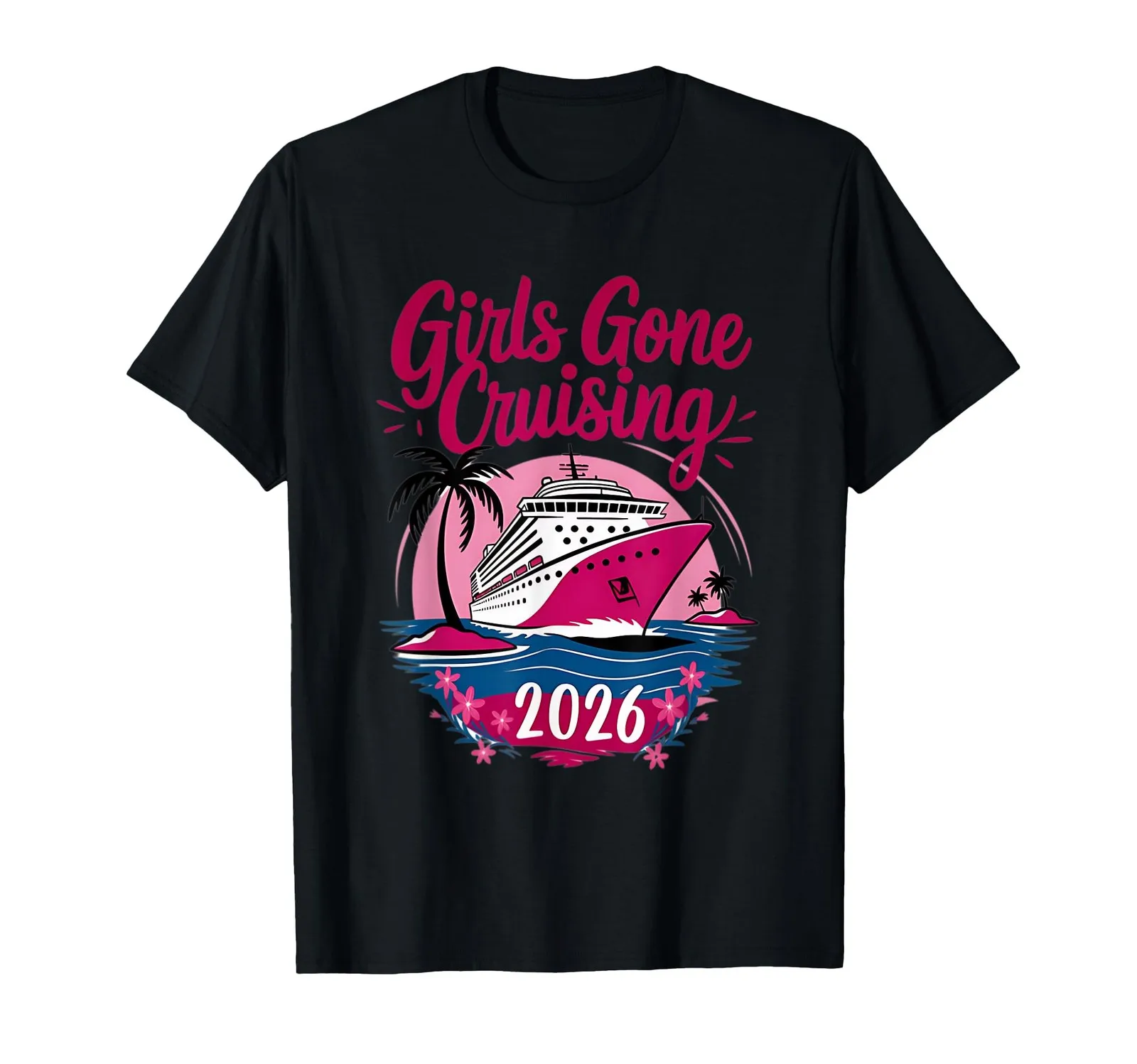 

Girls Trip 2026 Cruise Matching T-Shirt for Girls