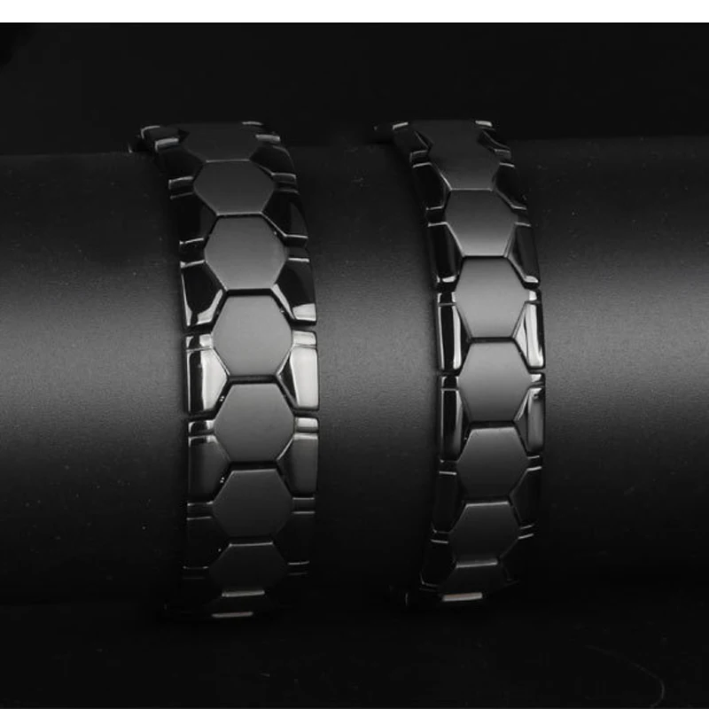 Mens Jewellery Anti-Fatigue Healing Hematite Beads Stretch Magnetic Bracelet Therapy Bead Wrist Bracelet Jewelry Gift