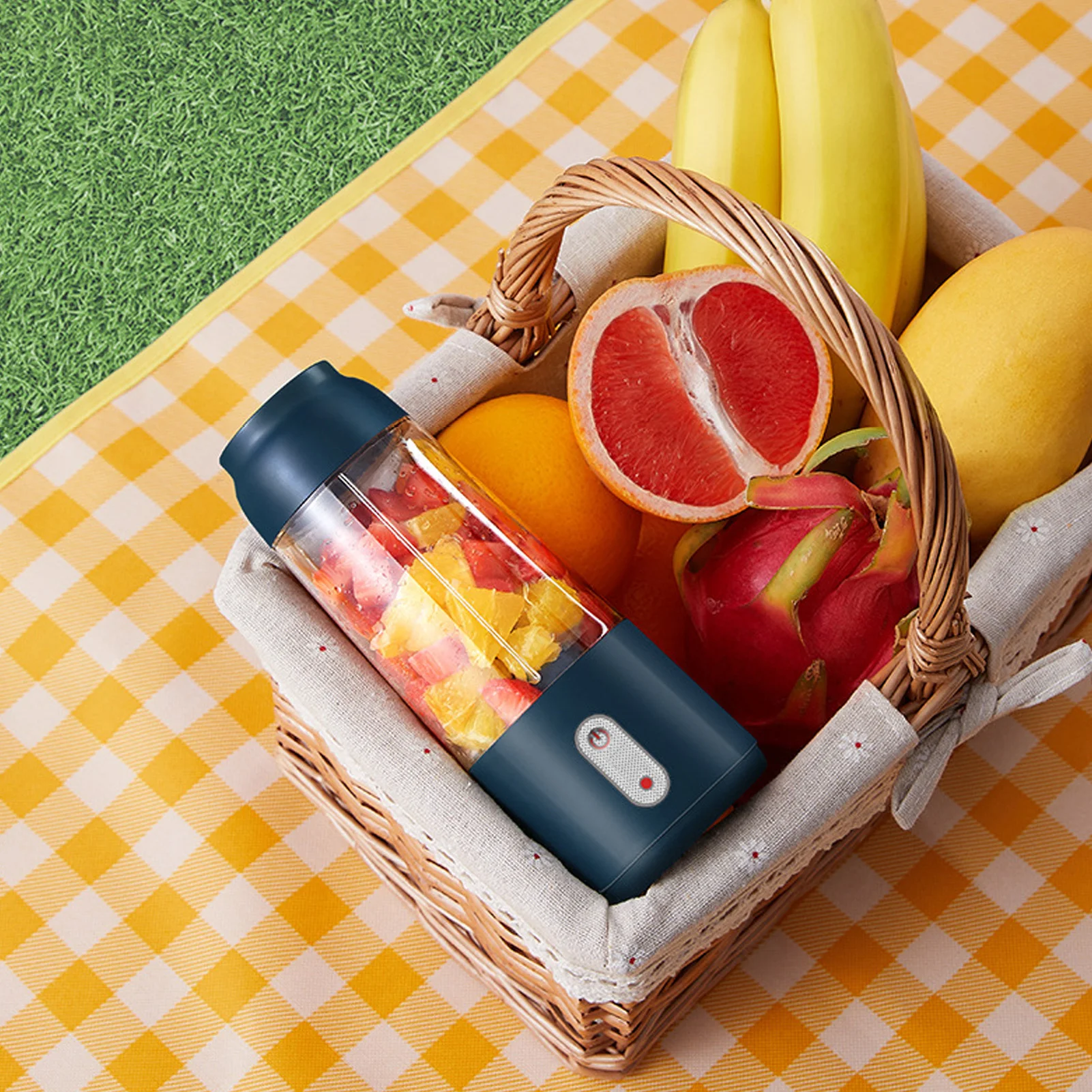 كوب لصنع العصائر الكهربائية 300 مللي 1200 مللي أمبير بطارية بنقرة واحدة عملية USB شحن يده كوب لصنع العصائر الكهربائية الآمنة للمكتب