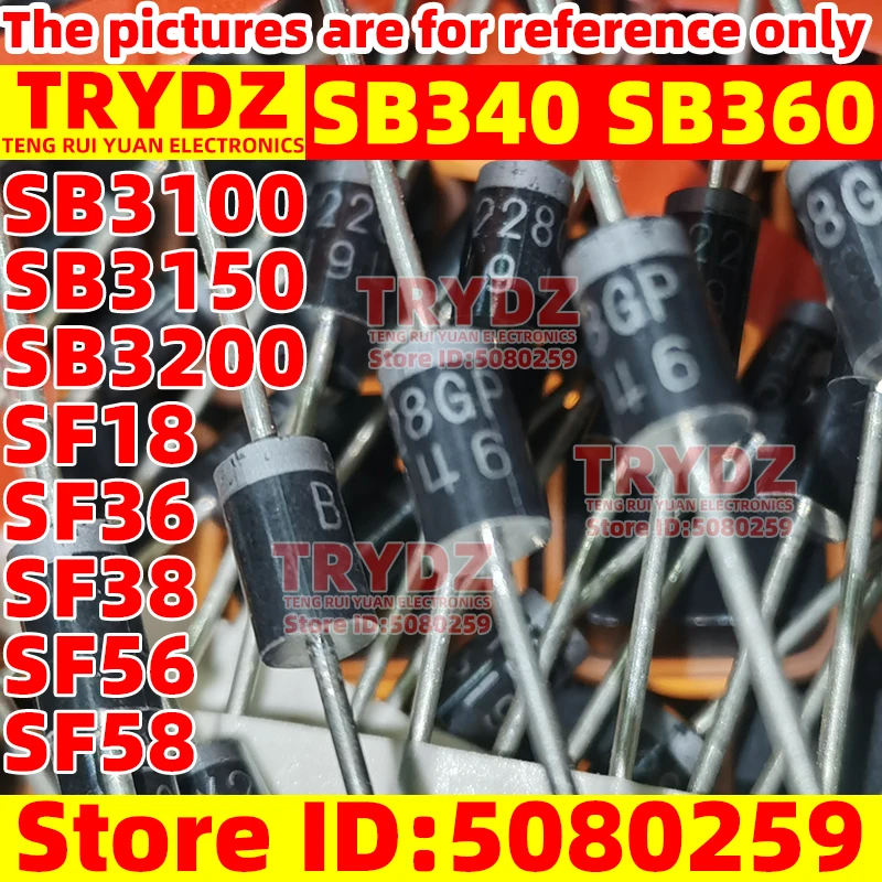 200-20pcs New SB340 SB360 SB3100 SB3150 SB3200 SF18 SF36 SF38 SF56 SF58