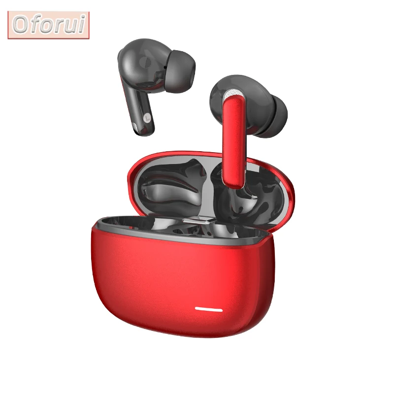 Oforui Wireless Audio ANC In-Ear Wireless Bluetooth Headset High Sound Quality 5.3 Bluetooth Headset, Noise Canceling C-Sports