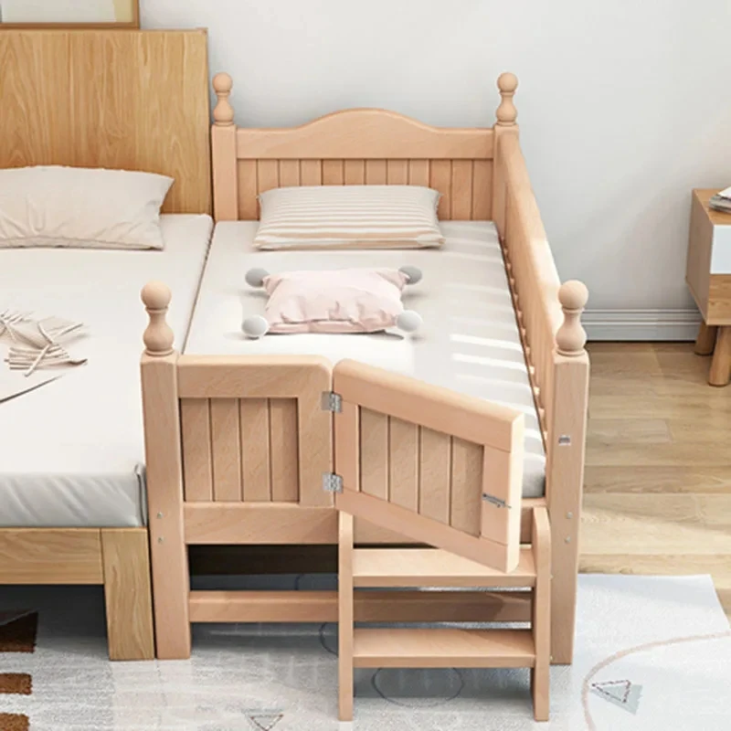 Barriere Leitplanke Kinder Bett Mädchen Nacht Kleine Plattform Kinder Betten Matratzen Einzel Muebles Para El Dormitorio Dekoration