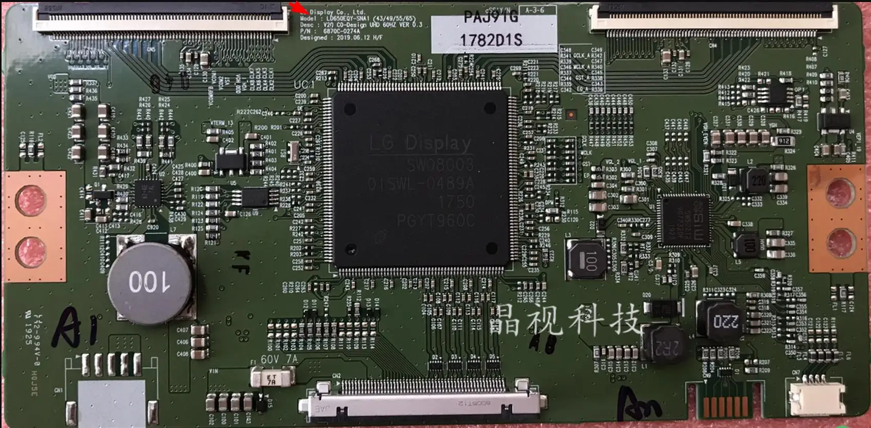 Logic logic board UNTUK LD650EQY-SNA1 T-CON
