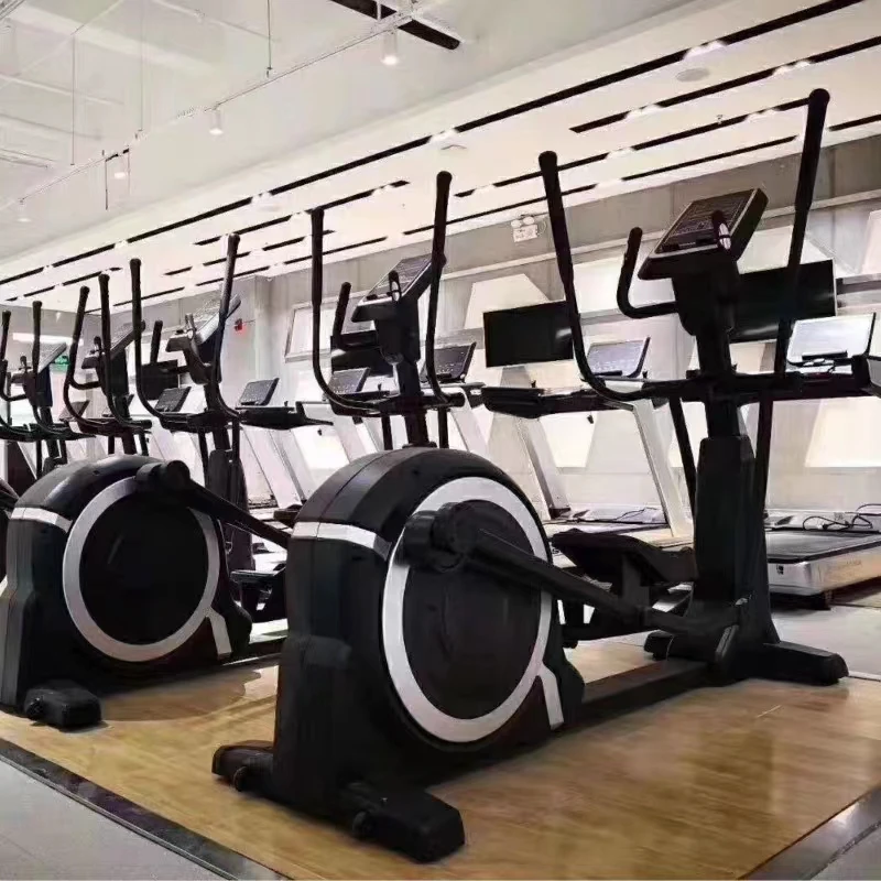 

Эллиптический тренажер для фитнеса Тренажерное оборудование Тренажерный зал Фитнес Коммерческий эллиптический эллиптический