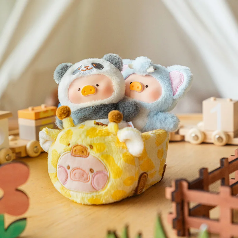 In Stock LULU Pig Animal Party Forest Theatre Series Blind Box Mystery Box Anime Figure Collection Decoration Kids Custom Gifts