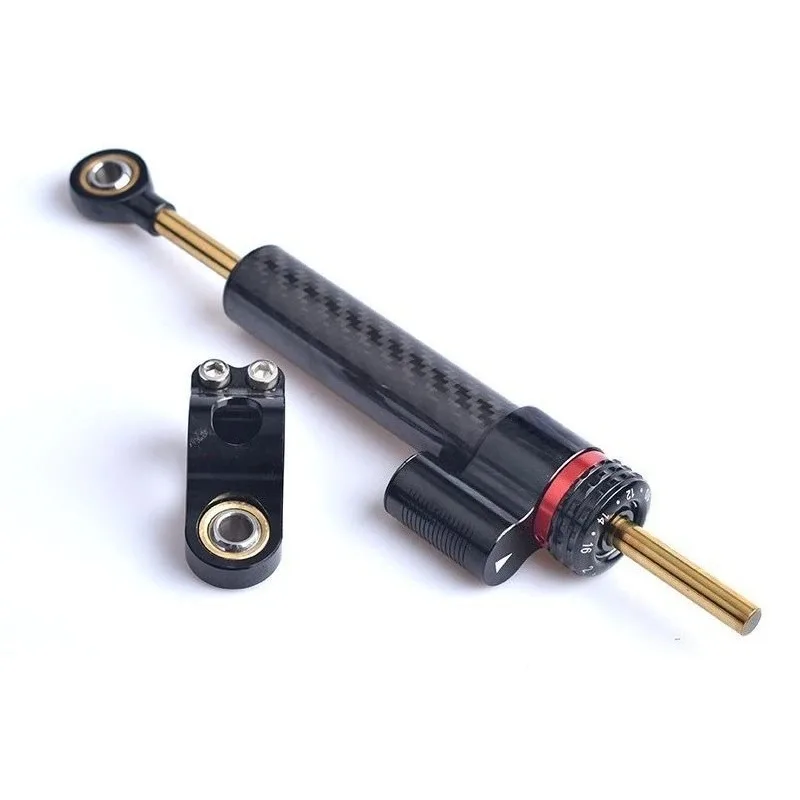 Modified accessories Universal reinforced carbon fiber titanium ruler directional damper Anti-shake head Balance bar buffer