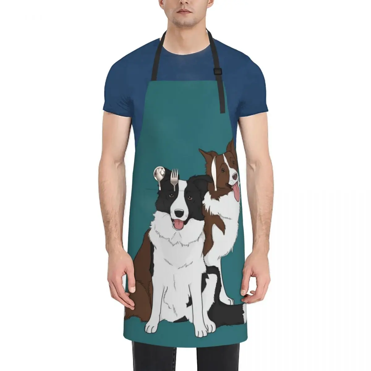 

Border Collies Apron home women waiter Apron