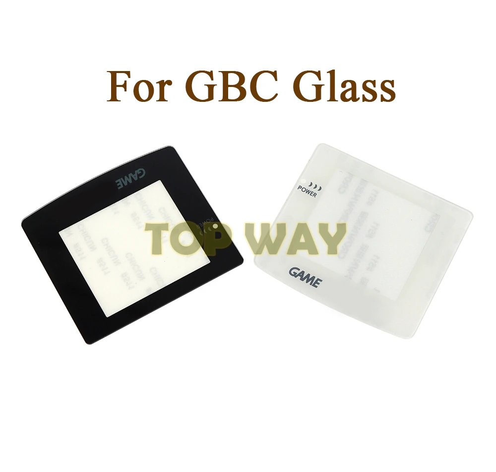 2PCS Replacement Protective Game Console Glass Screen Lens Cover For Nintendo GBC Gameboy Color Display Screen Protector