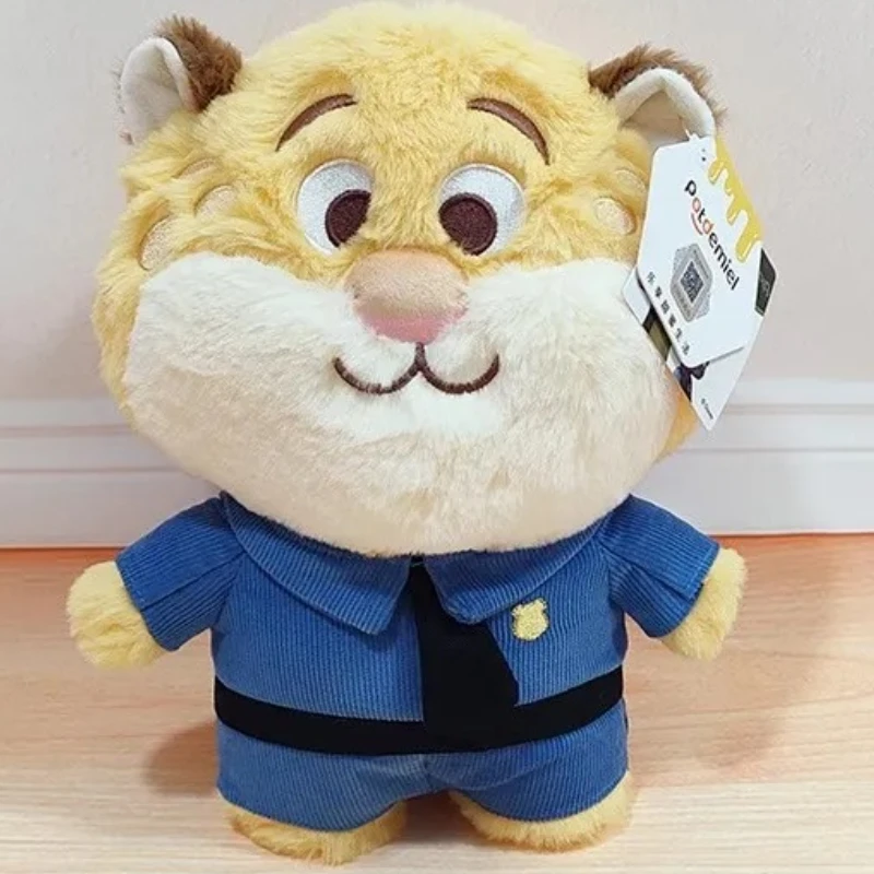 

25 см сумасшедший ленивец с зоотопией, леопардовый офицер, врач, мера, плюшевая игрушка, милая мультяшная подушка, кукла, детский подарок на день рождения, Рождественский подарок