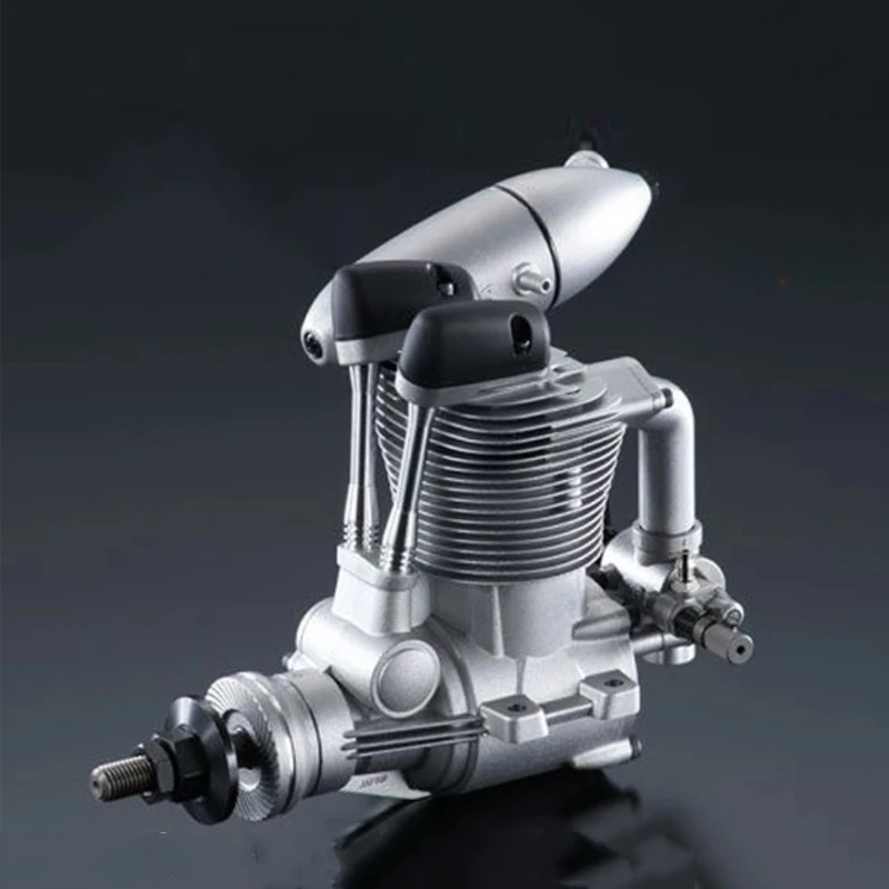 

Methanol Engine OS FS-95V Four-stroke Model Aircraft Metal Engine Model Including F-5050 Exhaust Pipe Engine Model