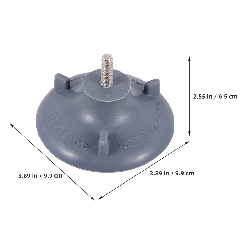 2pcs Rubber Non-Slip Suction Cup Pads For Bath Seat Replacement Feet Compatible With Tile Marble Wood Floor Easy Clean Bathroom