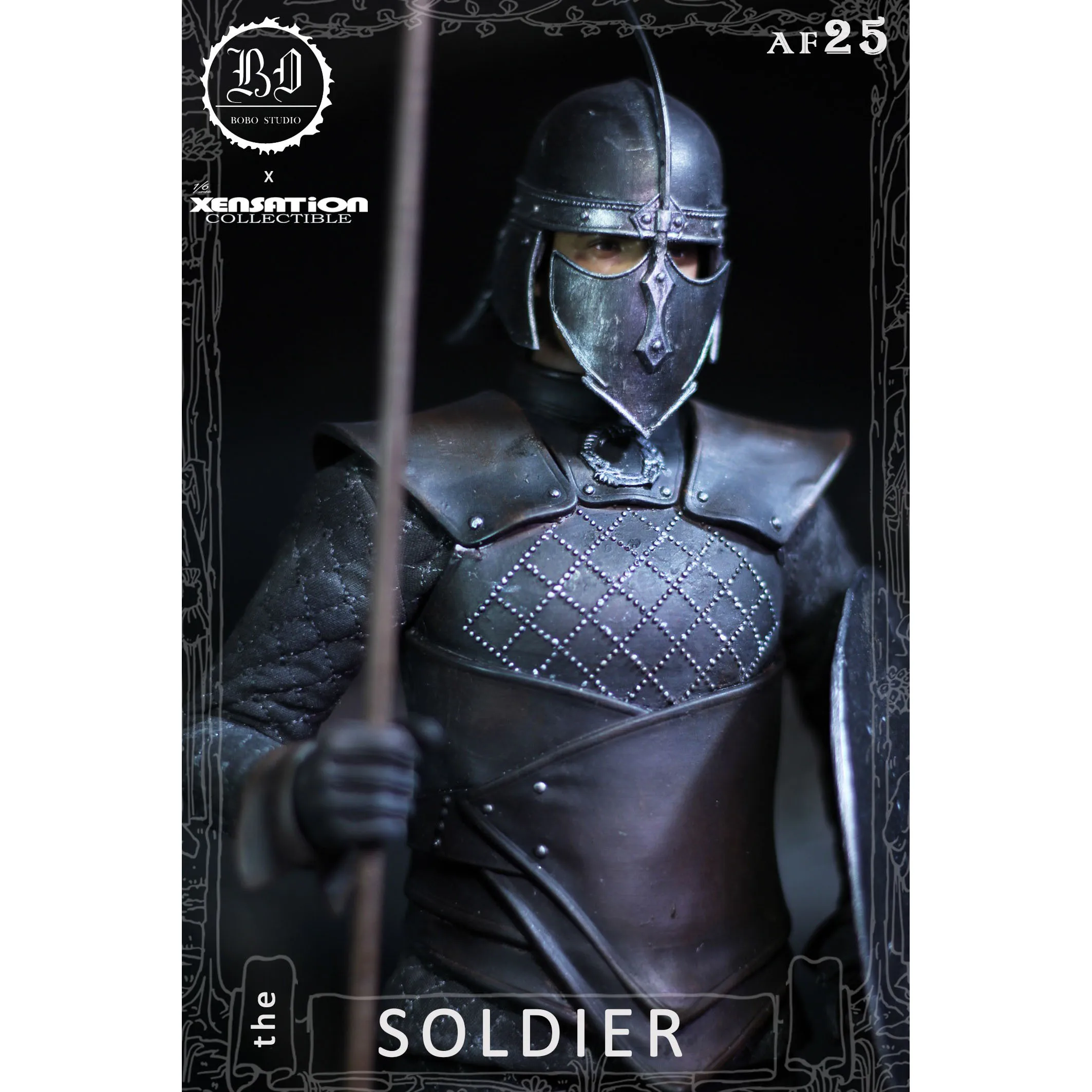 In Stock Original Xensation Collectible X BoBo Studio The Solider Collectible Figure Specifications AF25 Game of Thrones Model