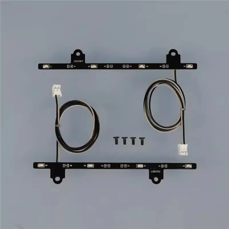 JUWUBA LED Upgrade Seitenschweller-Lichtleiste Dekorative Lampe für 1/14 Tamiya RC Muldenkipper SCANIA 770S 6×4 56368 Auto-Zubehör – Detail 5