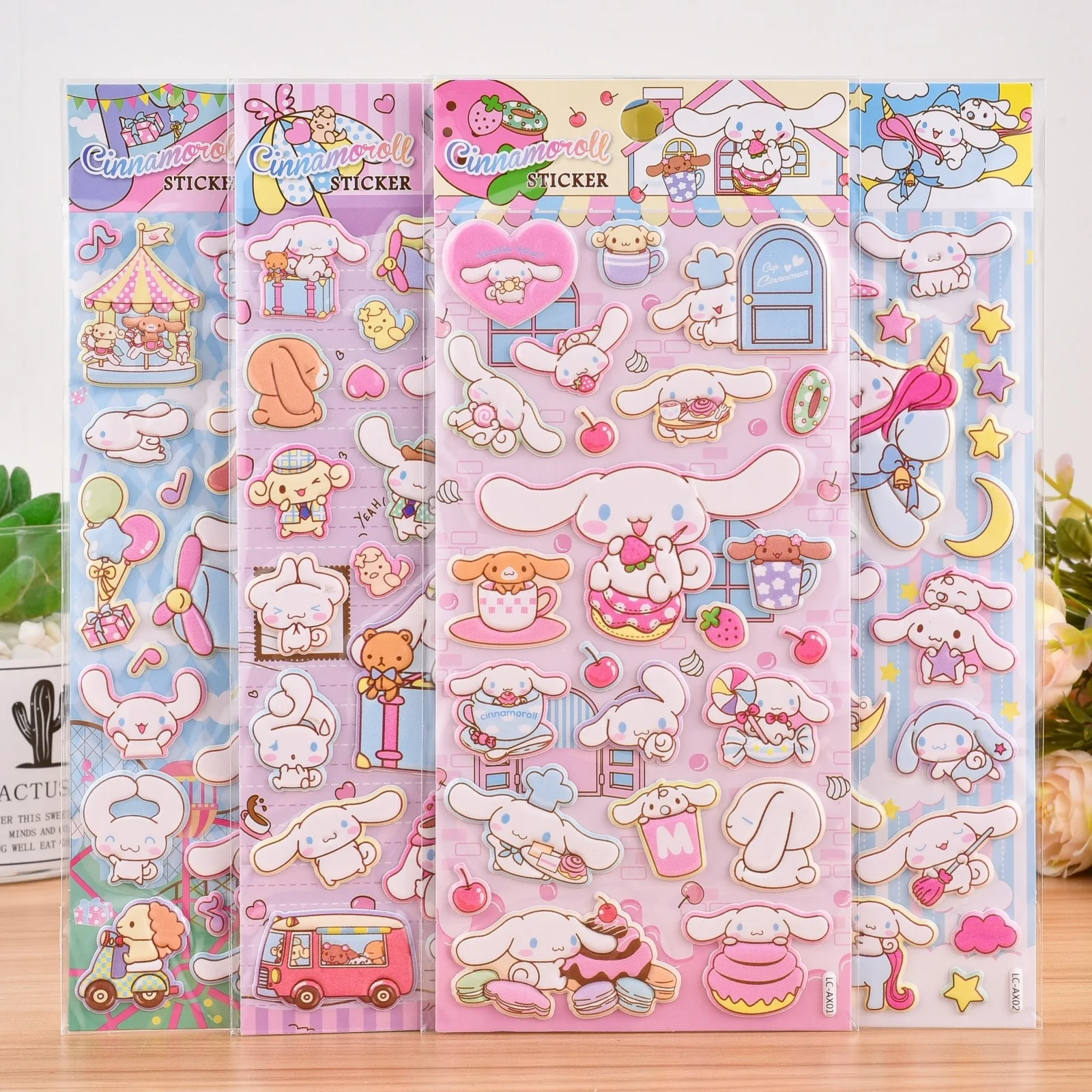 

Kawaii мультфильм Cinnamoroll 3D наклейки креативные периферийные устройства для девочек ручной работы Diy чехол для телефона украшение студенческая награда Рождественский подарок