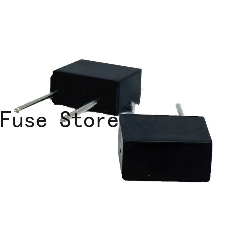 

10PCS 392 Square Black Body/slow Break Fuse T5A 250V 4*7*8