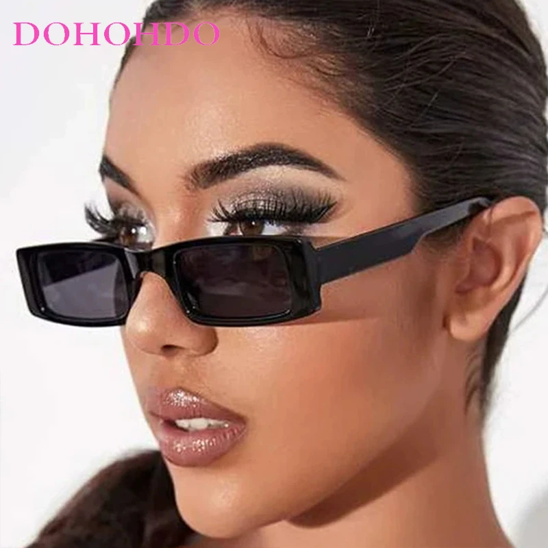 

Fashion Designer Small Rectangle Women's Sunglasses Luxury Brand Men Sun Glasses Drive Travel Personality Eyewear UV400 Lentes