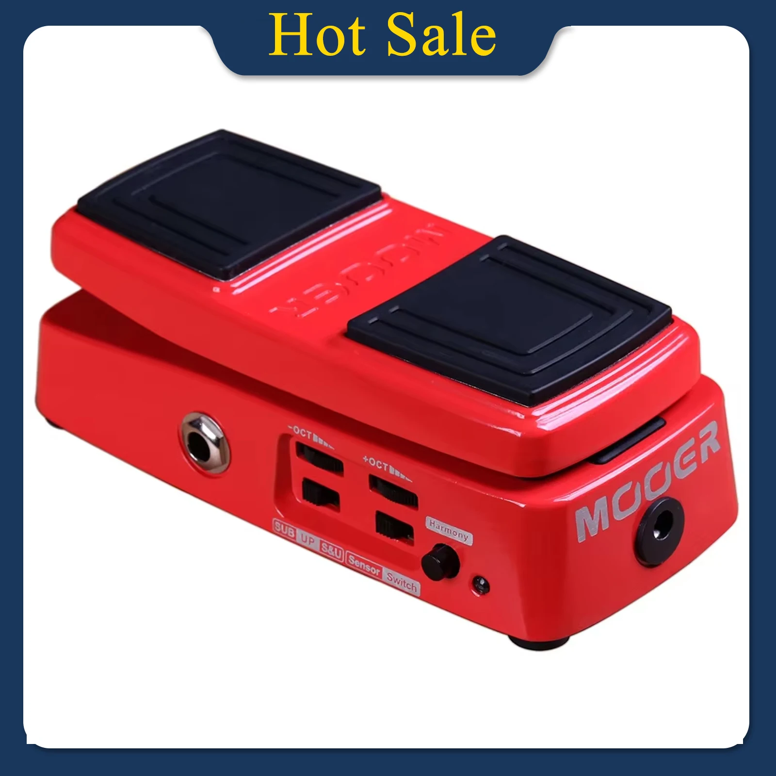 MOOER Pitch Step Guitar Effect Pedal Pitch Shifting Harmony Effects Pressure Sensing Switch True Bypass Pedal Guitar Parts