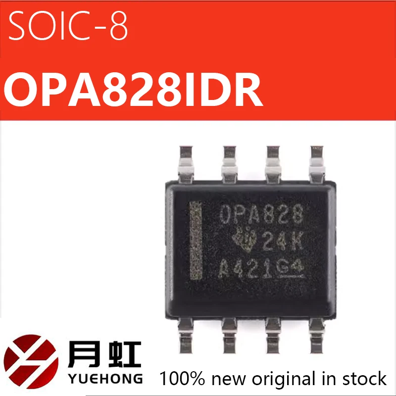 1/5/10pcs Original genuine OPA828IDR SOIC-8 45MHz 36V JFET input operational amplifier chip