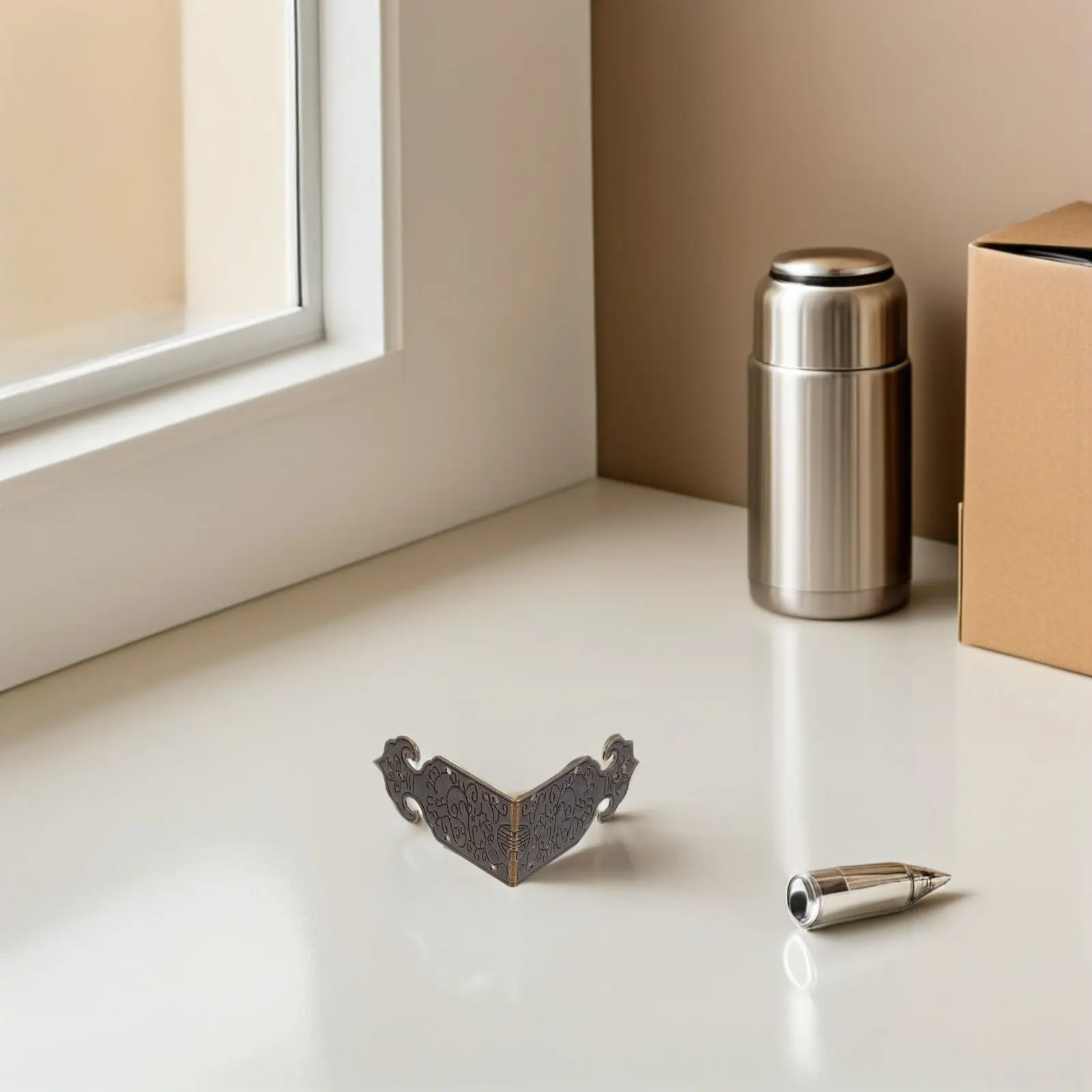 

8 шт. медных угловых защитных накладок, винтажные металлические декоративные уголки для шкатулок, усиленная защита для ювелирных и деревянных коробок