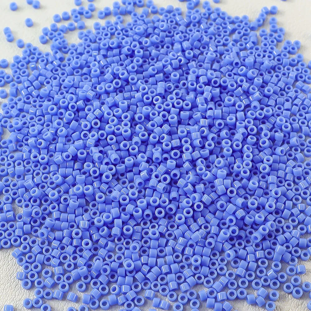Japanische importierte einfarbige Miyuki Delica Rocailles-Schmuckperlen, geeignet für alle Arten von DIY-Handarbeiten, 10g – Detail 18