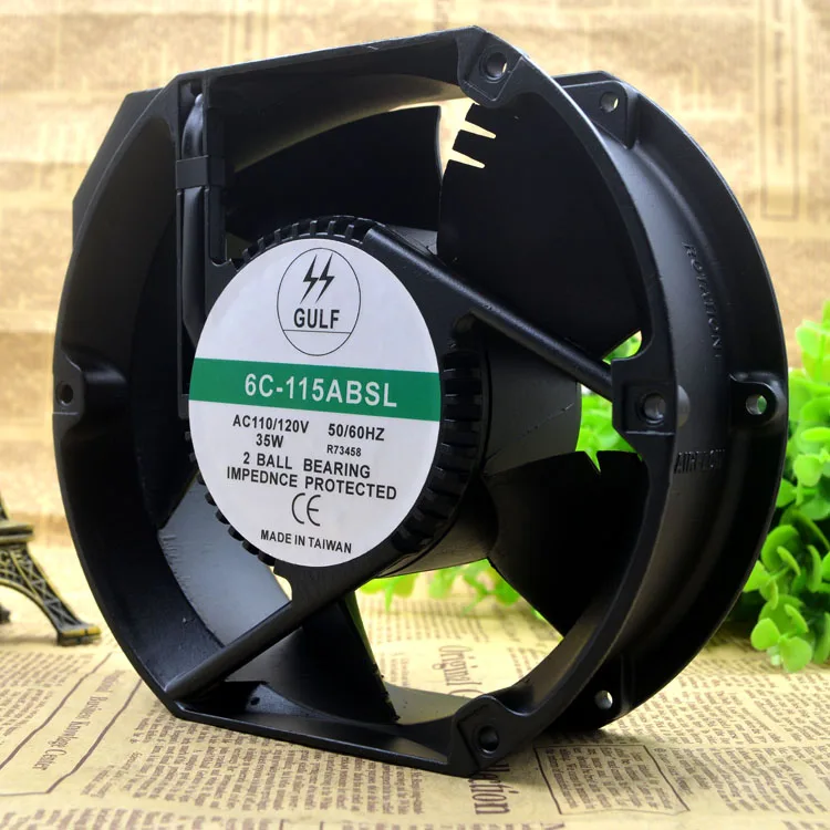 

НОВЫЙ ОРИГИНАЛЬНЫЙ 6C-115ABSL AC 110/120 В 35 Вт 17251 172*51 мм ОХЛАЖДАЮЩИЙ ВЕНТИЛЯТОР